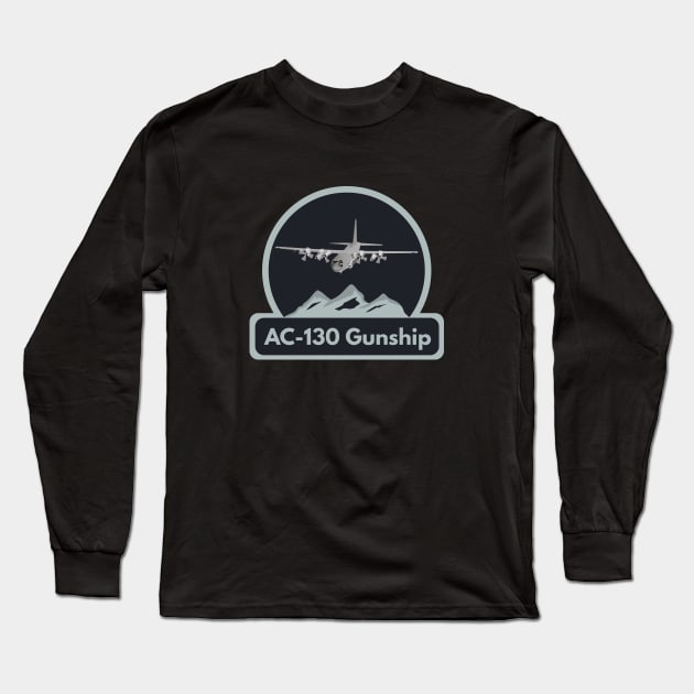 Air Force AC-130 Gunship Long Sleeve T-Shirt by NorseTech